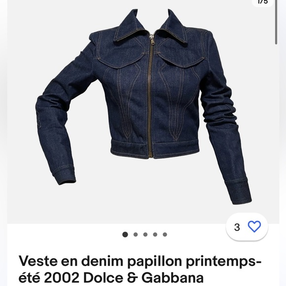 Dolce and Gabbana Jean Jacket - Picture 16 of 17